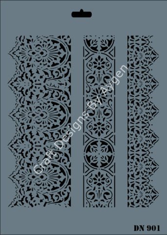 STENCIL DANTEL SERİ X-LARGE 901