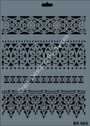 STENCIL DANTEL SERİ X-LARGE 903