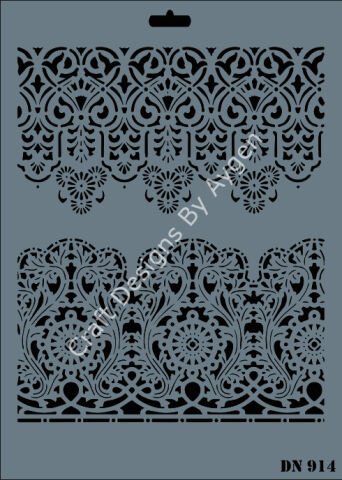 STENCIL DANTEL SERİ X-LARGE 914