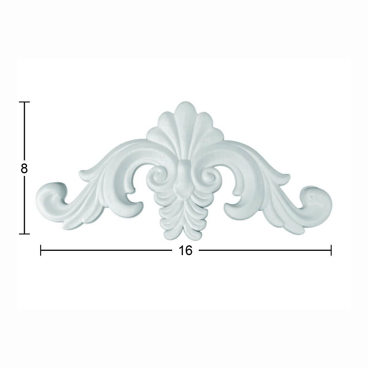 Boyanabilir Çıta&Aplik Objeler -ESNEK APLİK EA 25 16 X 8 CM