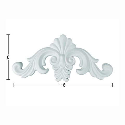 Boyanabilir Çıta&Aplik Objeler -ESNEK APLİK EA 25 16 X 8 CM