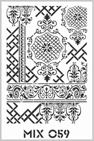 STENCIL MİX 059