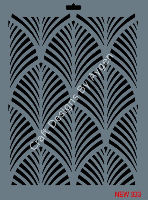STENCIL NEW SERI X-LARGE 333