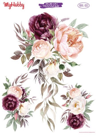 My Hobby RUB-ON TRANSFER-RBXL 003