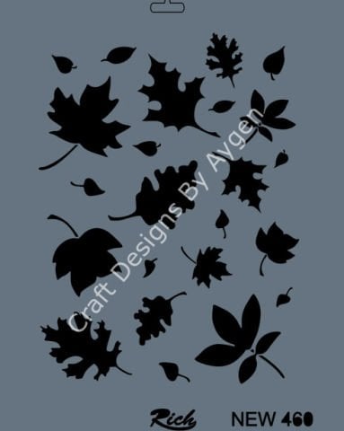 STENCIL NEW SERI X-LARGE 460