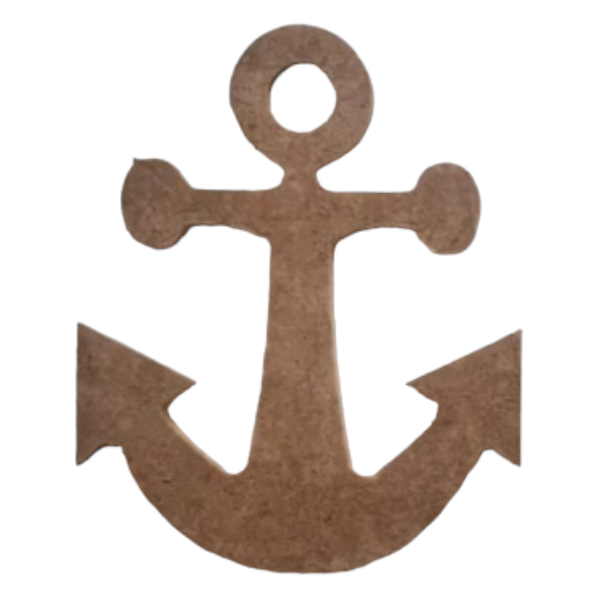 Boyanabilir Ahşap Ham Objeler -ÇAPA 11 x 9 cm