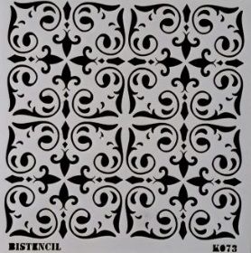 K073 STENCİL (25X25)