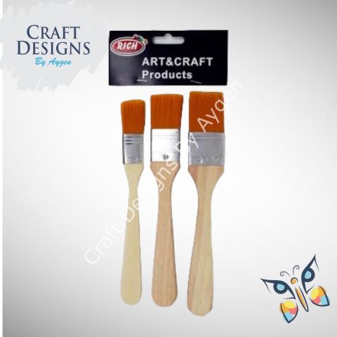 EKONOMİK SET FIRÇA 3'LÜ SARI