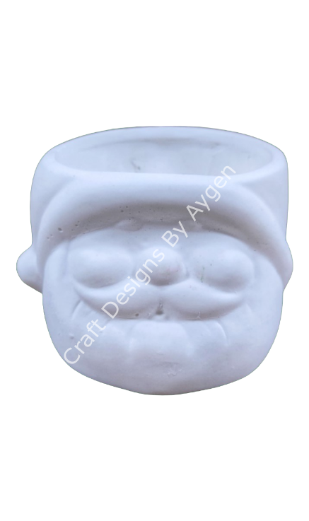 Boyanabilir Polyester Ham Objeler -NOEL BABA MUMLUK