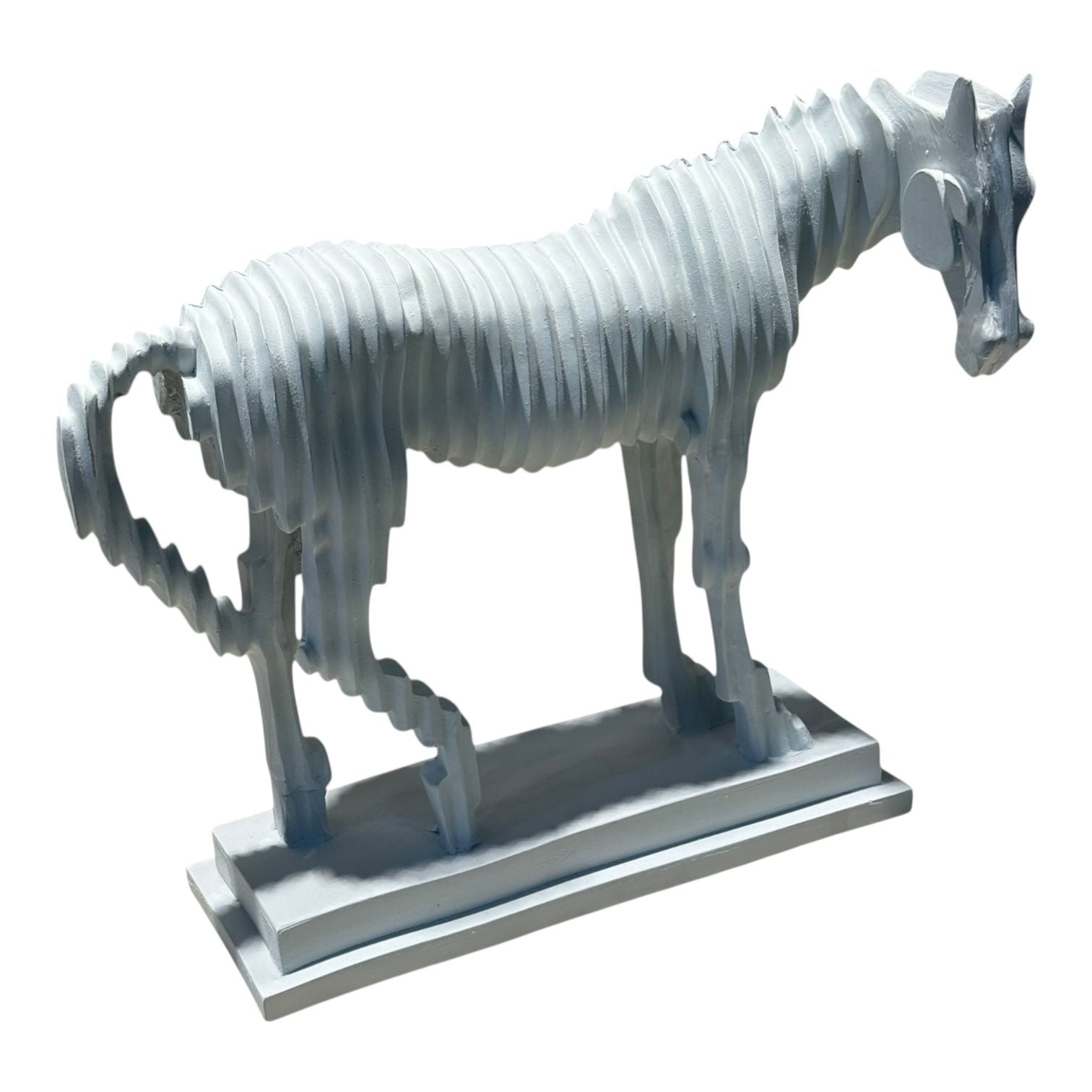 Boyanabilir Polyester Ham Objeler -ÇİZGİLİ AT