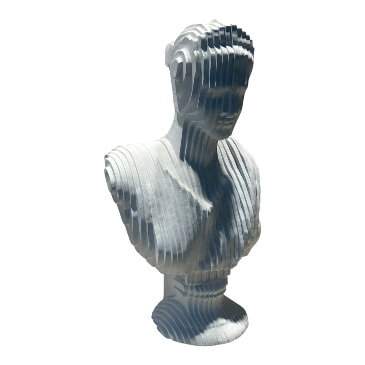 Boyanabilir Polyester Ham Objeler - ÇİZGİLİ KADIN
