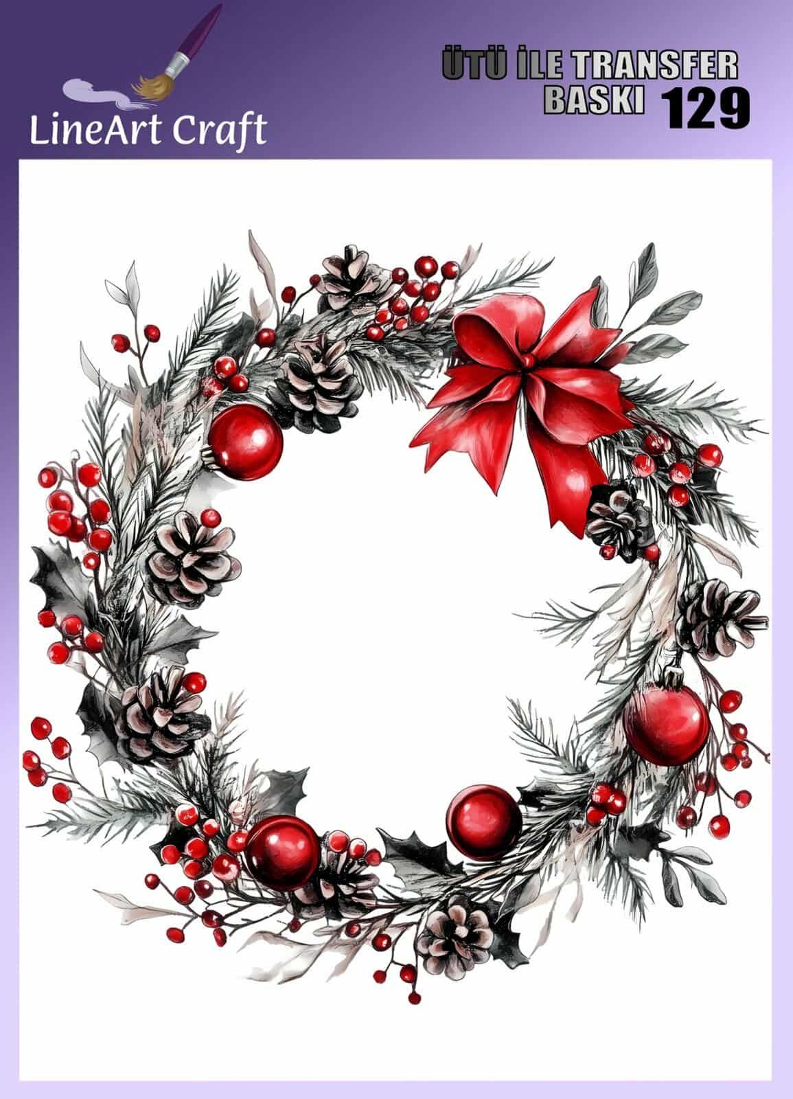 LINEART KUMAŞ TRANSFER 129