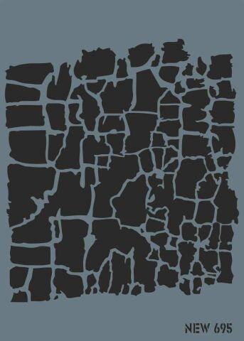 STENCIL NEW SERI X-LARGE 695