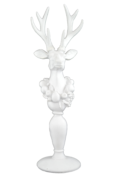 MEYVE KOLYELİ KAİDELİ UZUN GEYİK 44X14 CM