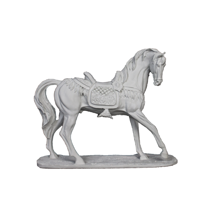 Boyanabilir Polyester Ham Objeler -KAİDELİ EĞERLİ AT