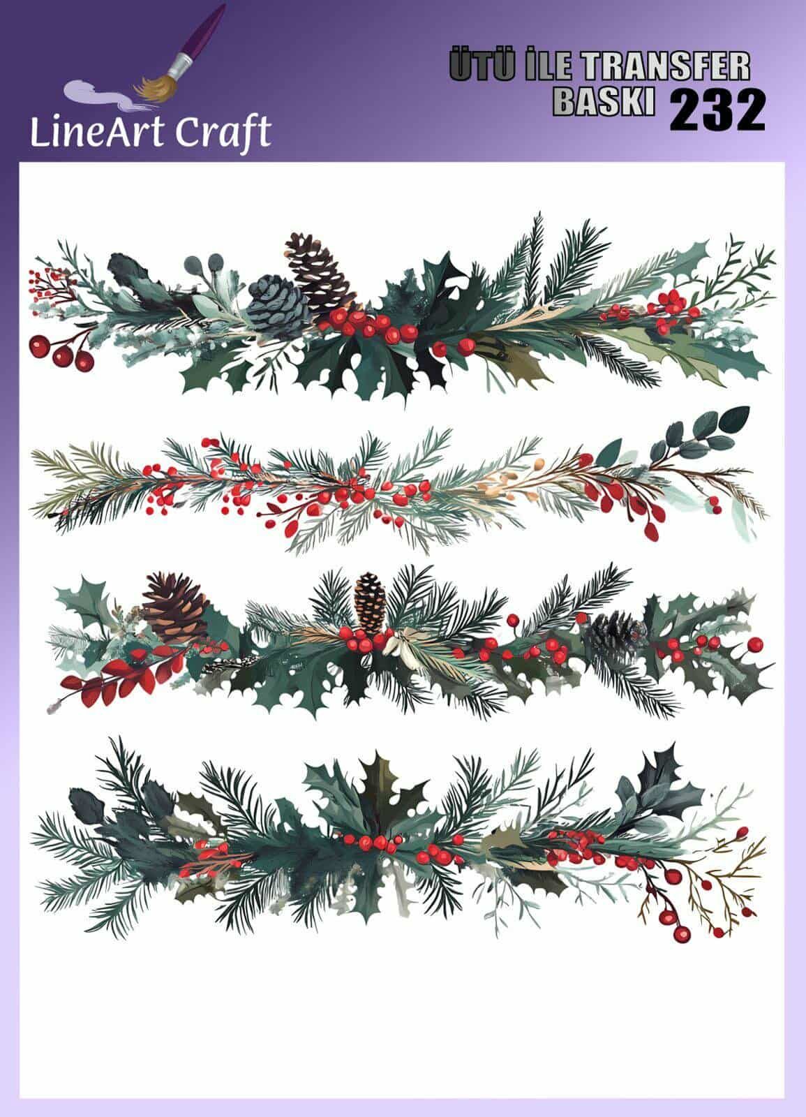 LINEART KUMAŞ TRANSFER 232