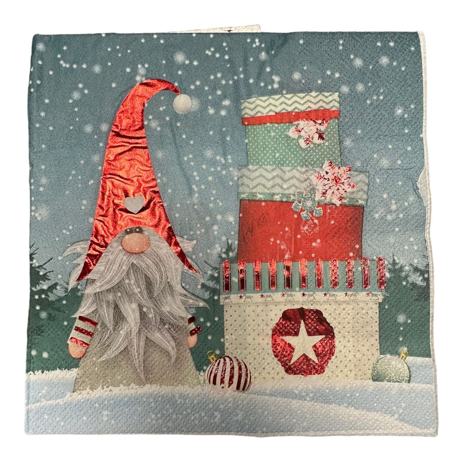 YILBAŞI VARAKLI PEÇETE