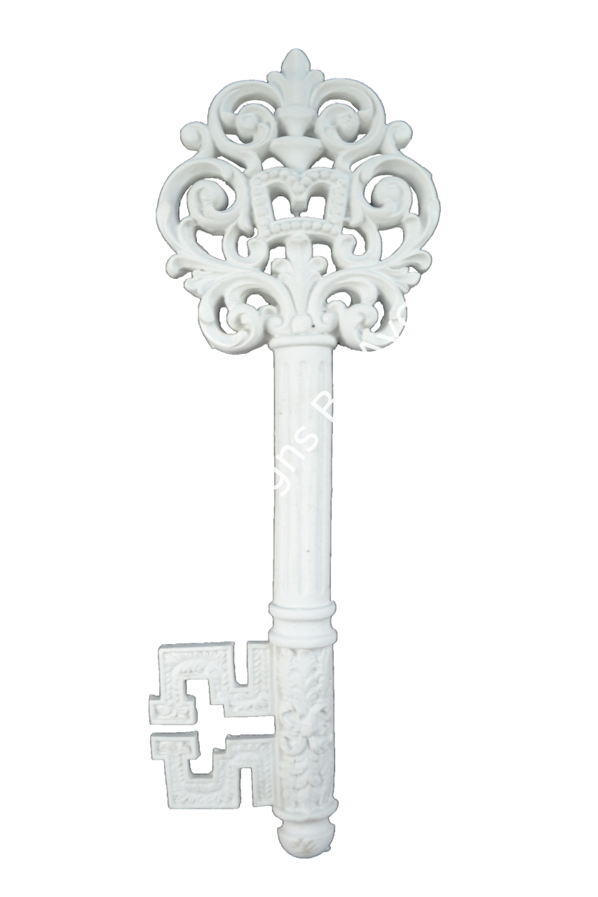 Boyanabilir Polyester Ham Objeler -SAĞA BAKANA ANAHTAR 40X15