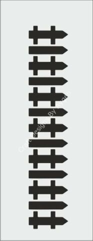 N026 STENCİL (10X25)