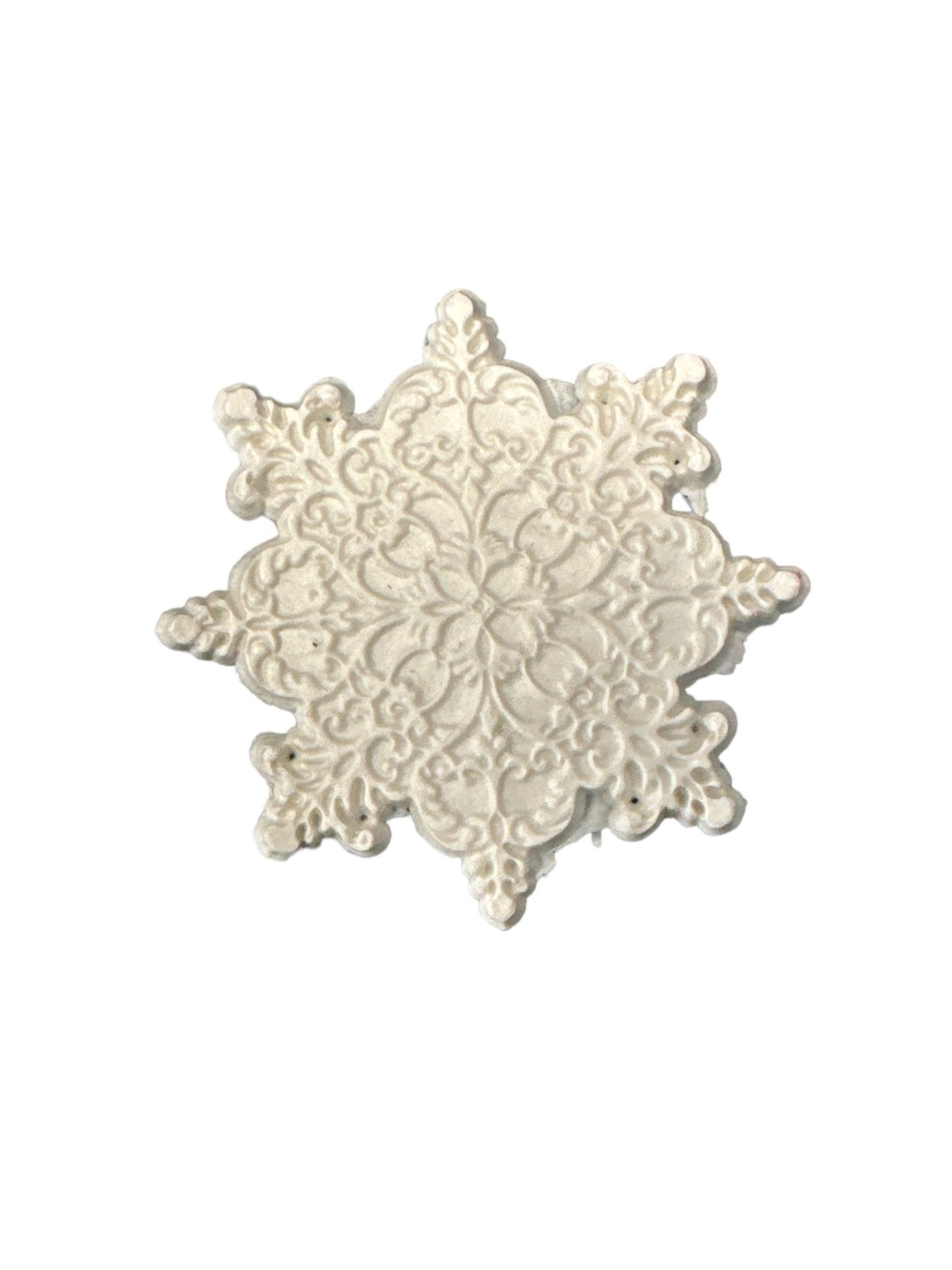 Boyanabilir Çıta&Aplik Objeler -ESNEK APLİK KAR TANESİ