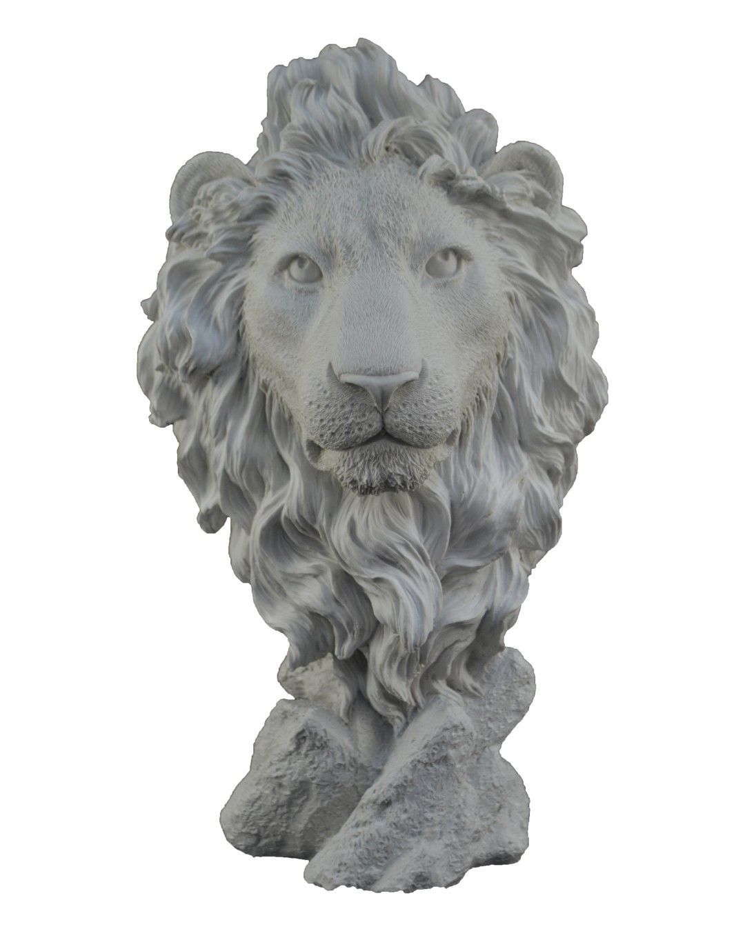 Boyanabilir Polyester Ham Objeler -ASLAN BÜST 36X32 CM