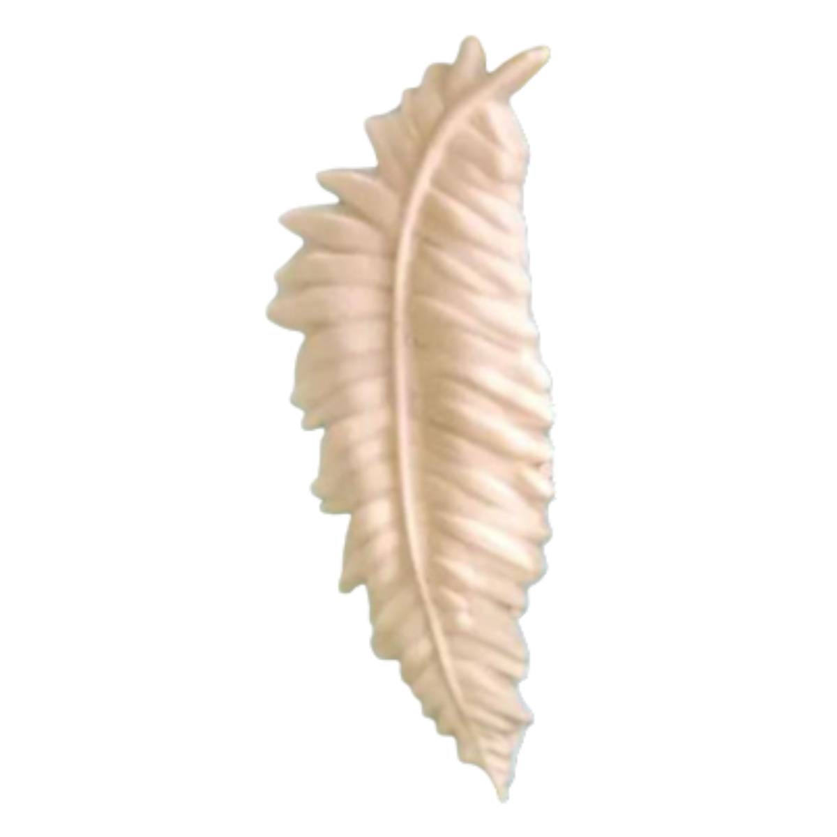 Boyanabilir Çıta&Aplik Objeler -ESNEK APLİK TÜY YAPRAK 1