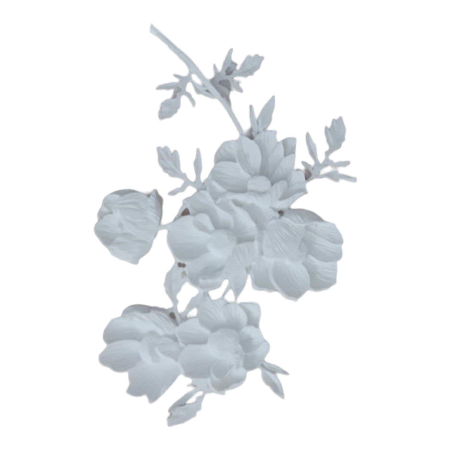 Boyanabilir Çıta&Aplik Objeler -ESNEK APLİK ÇİÇEK