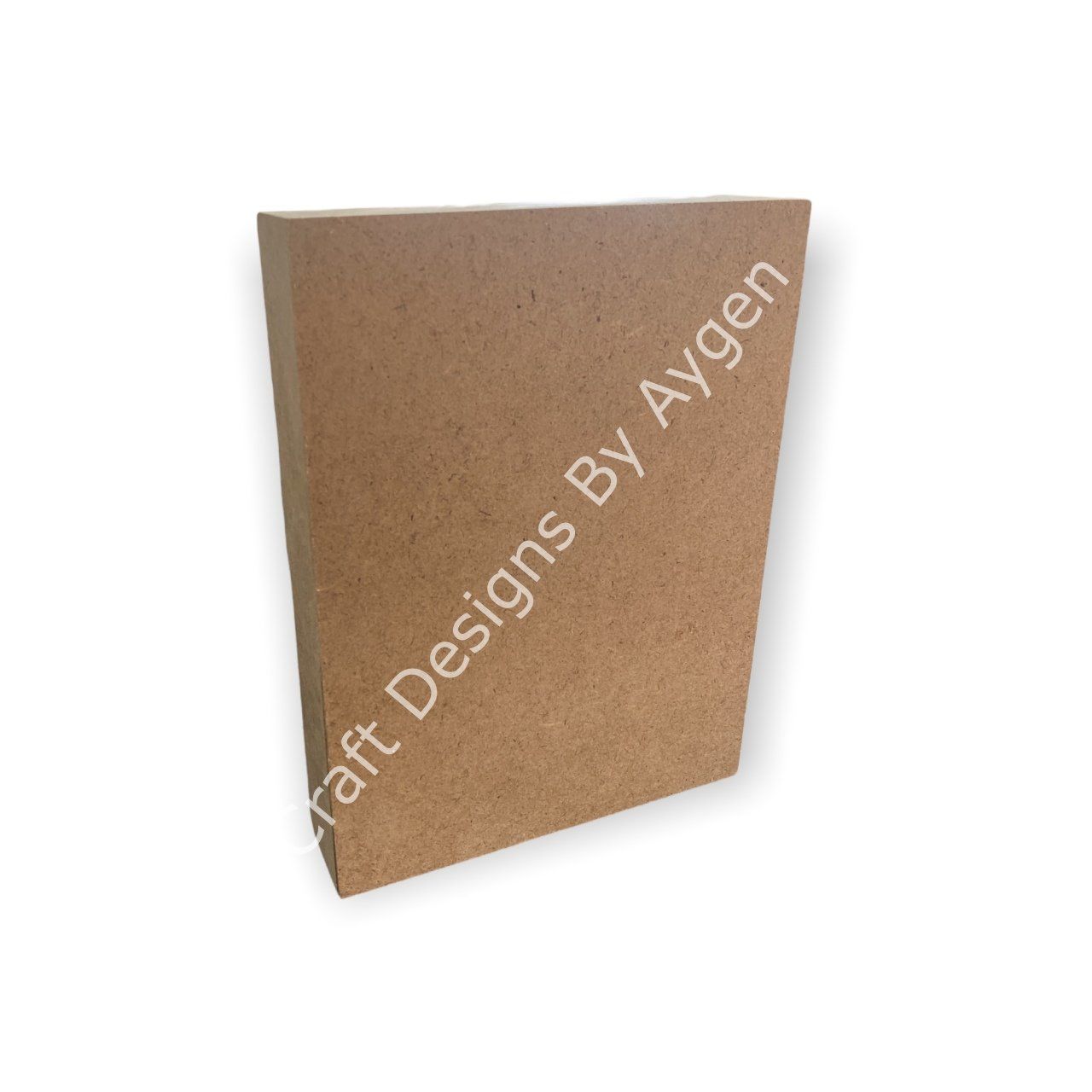 Boyanabilir Ahşap Ham Objeler -RÖLYEF KASA 22X16,5