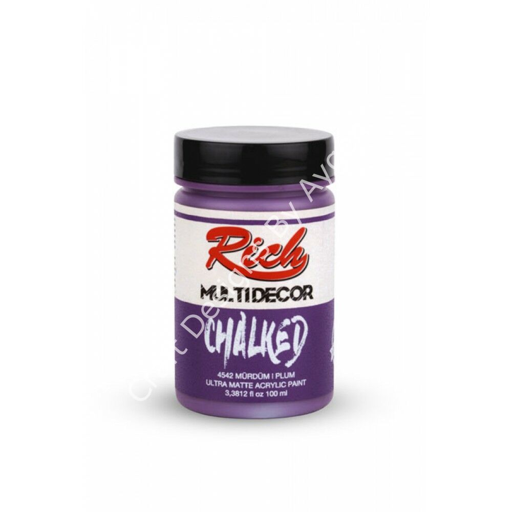 MULTİ DECOR CHALKED - MÜRDÜM 100ml
