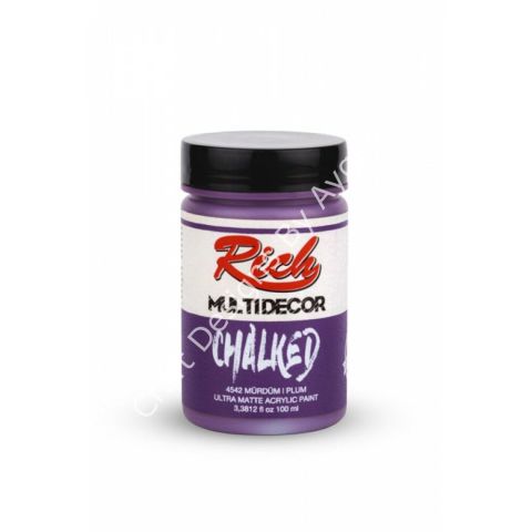 MULTİ DECOR CHALKED - MÜRDÜM 100ml