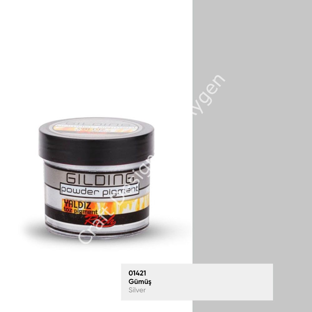 YALDIZ TOZ PİGMENT - GÜMÜŞ 060ml