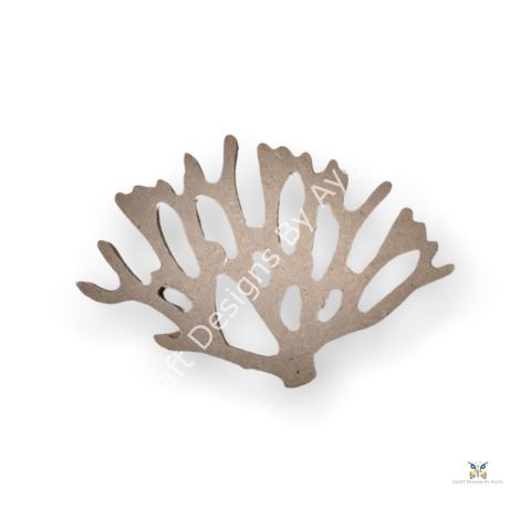 Boyanabilir Ahşap Ham Objeler -MERCAN 7 x 10 cm