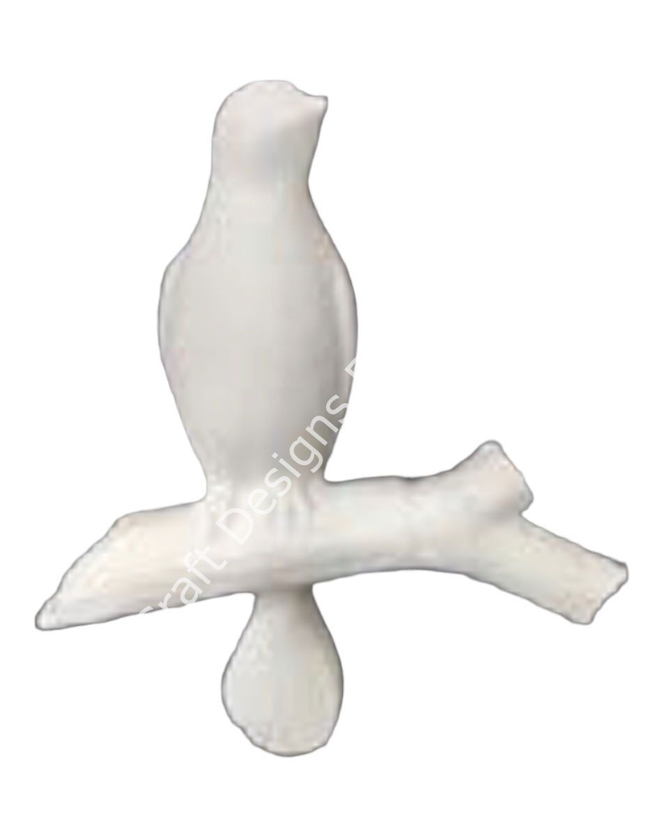 Boyanabilir Polyester Ham Objeler -DALDAKİ KUŞ