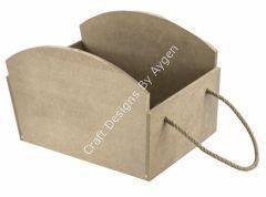 Boyanabilir Ahşap Ham Objeler - İPLİ HAVLULUK