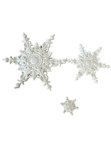 Boyanabilir Çıta&Aplik Objeler -ESNEK APLİK ÜÇLÜ KARTANESİ SET