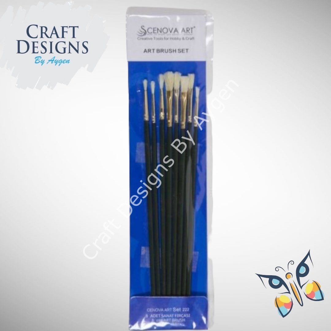 SET 222 BRİSTLE YB.8'Lİ