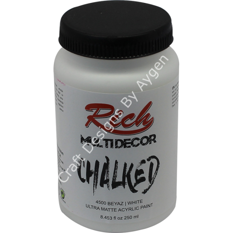 MULTİ DECOR CHALKED - BEYAZ 250ml