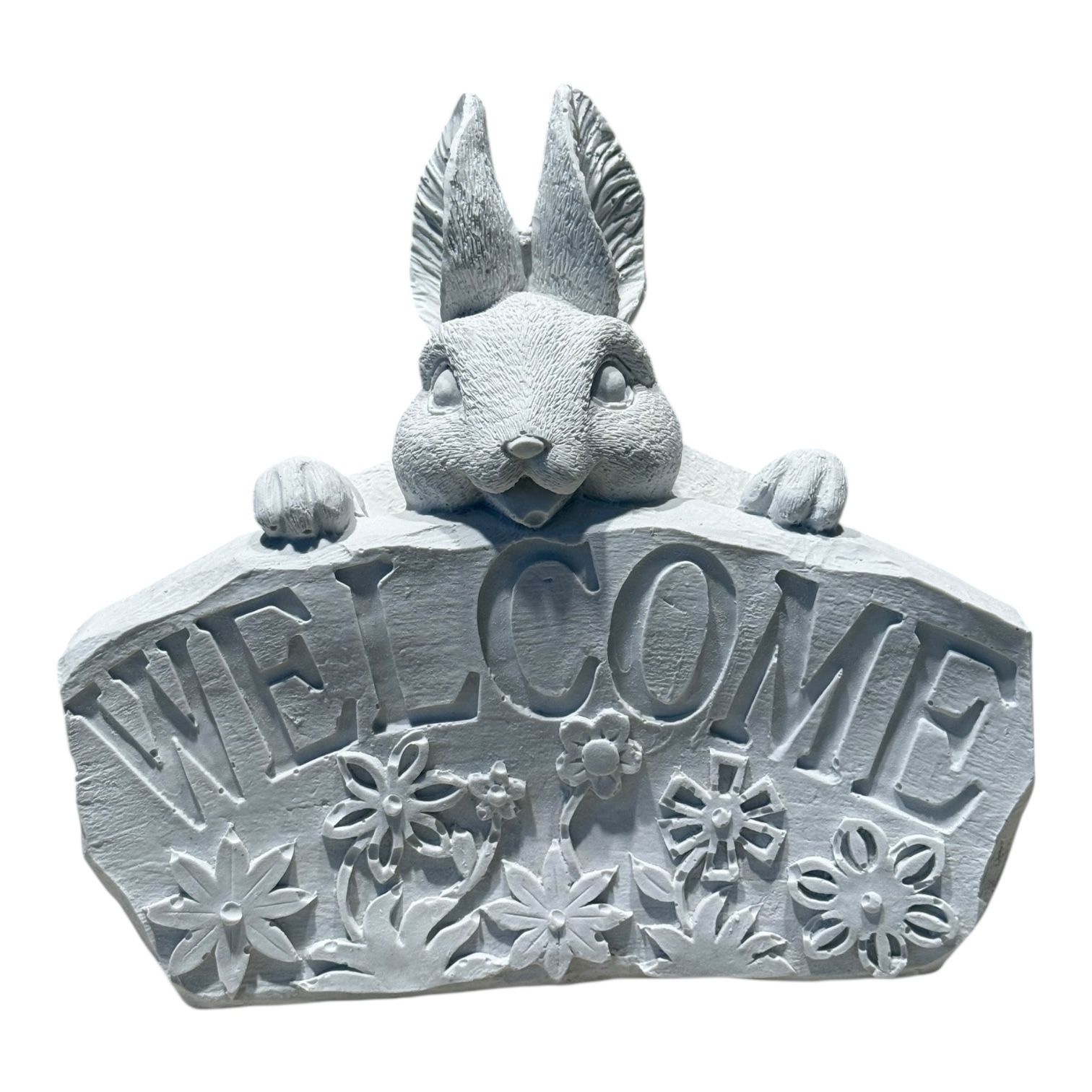 Boyanabilir Polyester Ham Objeler -WELCOME TAVŞAN