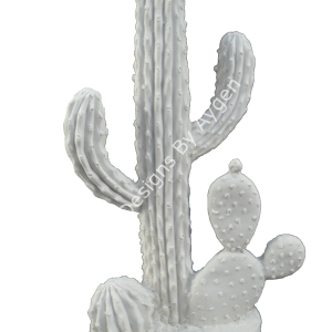 Boyanabilir Polyester Ham Objeler -UZUN KAKTÜS 21X12 CM