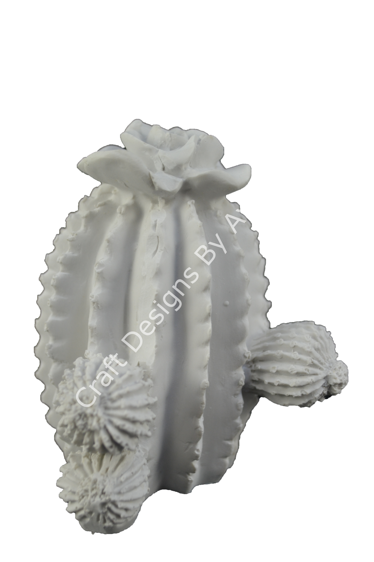 Boyanabilir Polyester Ham Objeler -TOMBUL KAKTÜS 12X9 CM