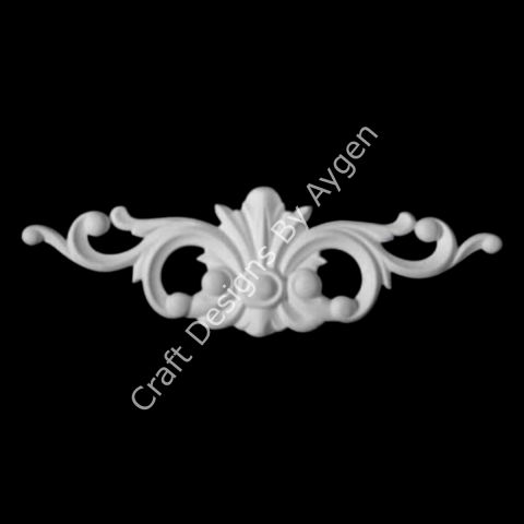 Boyanabilir Çıta&Aplik Objeler -ESNEK APLİK HÇ 1002 19 X 6 CM