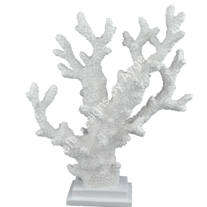 Boyanabilir Polyester Ham Objeler -DALLI MERCAN BÜYÜK 33X29 CM