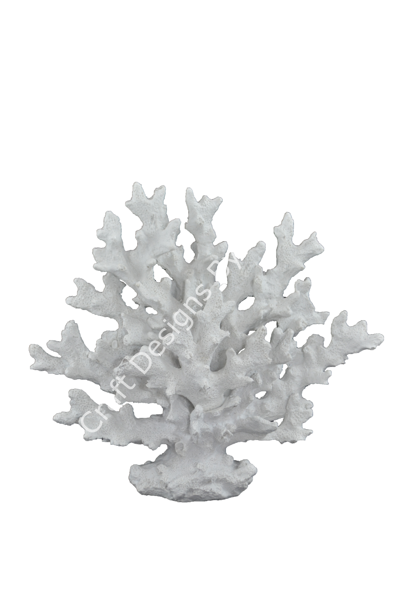 Boyanabilir Polyester Ham Objeler -DALLI MERCAN KÜÇÜK 25X21 CM