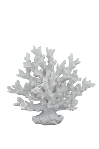 Boyanabilir Polyester Ham Objeler -DALLI MERCAN KÜÇÜK 25X21 CM