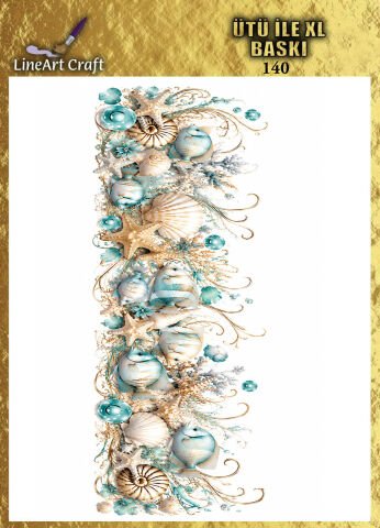 ÜTÜ İLE RUB ON TRANSFER XL– NO: 140 35×60 CM
