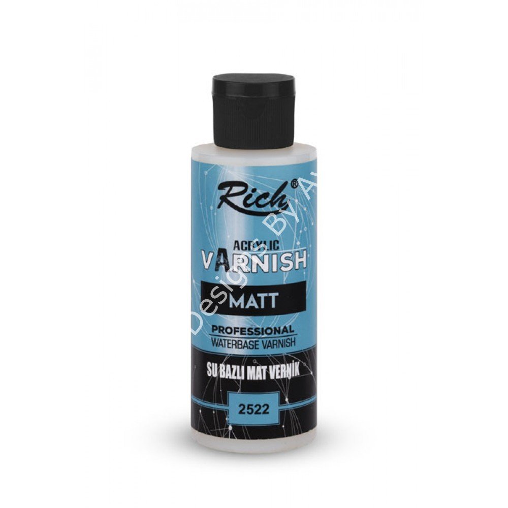 SU BAZLI MAT VERNİK 120ml