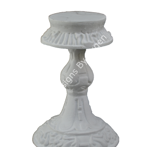 Boyanabilir Polyester Ham Objeler - DEKORATİF AYAK 28X28 CM