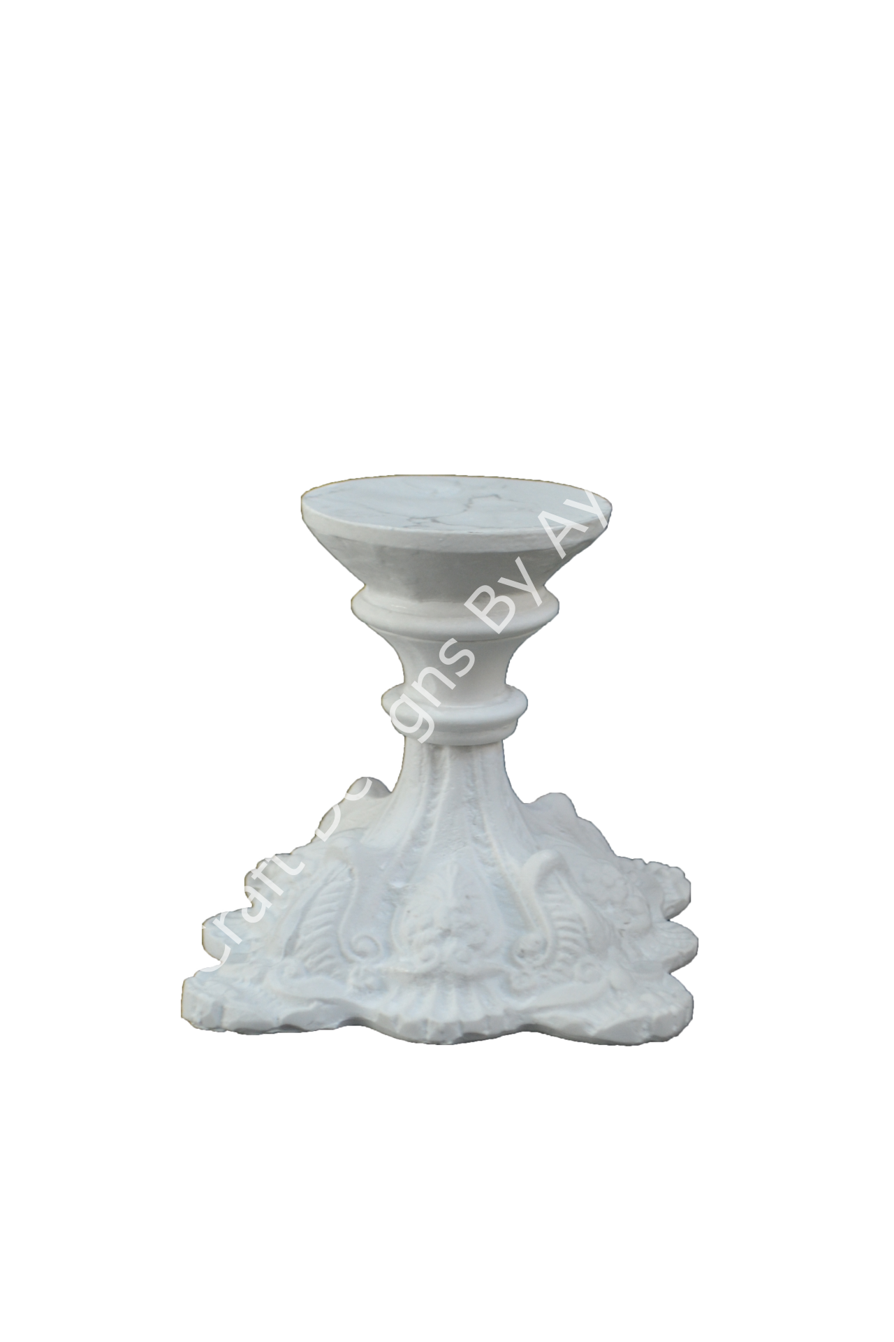 Boyanabilir Polyester Ham Objeler - DEKORATİF AYAK 23X16 CM