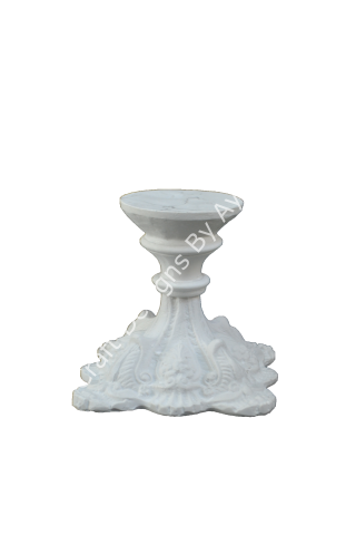 Boyanabilir Polyester Ham Objeler - DEKORATİF AYAK 23X16 CM