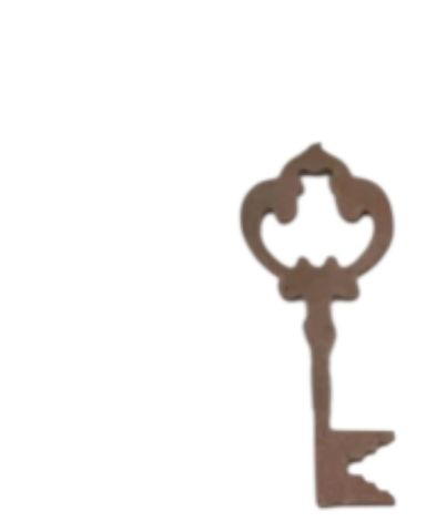 Boyanabilir Ahşap Ham Objeler -ANAHTARLAR TEKLİ 10 cm